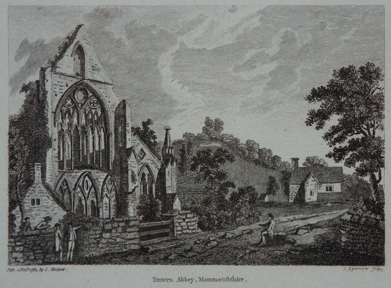 Print - Tintern Abbey, Monmouthshire. - 